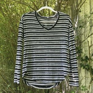Lightweight striped sweater
